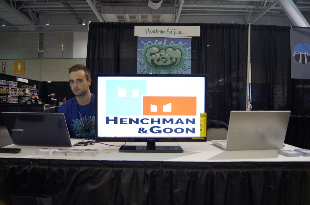 Henchman & Goon booth at PAX East